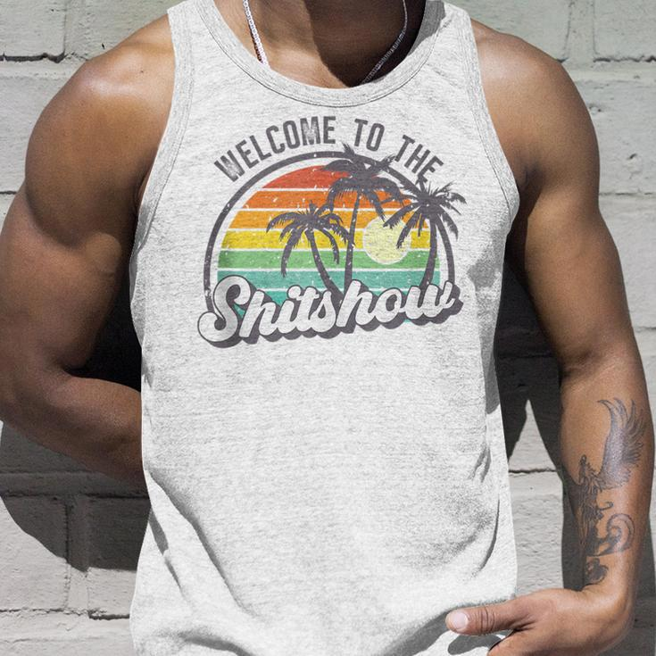 Funny Welcome To The Shitshow Meme Unisex Tank Top Gifts for Him