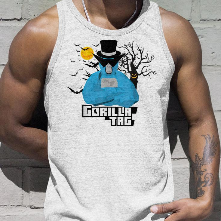 Halloween Gorilla Tag Merch Gorilla Vr Gamer Monke Tank Top Gifts for Him