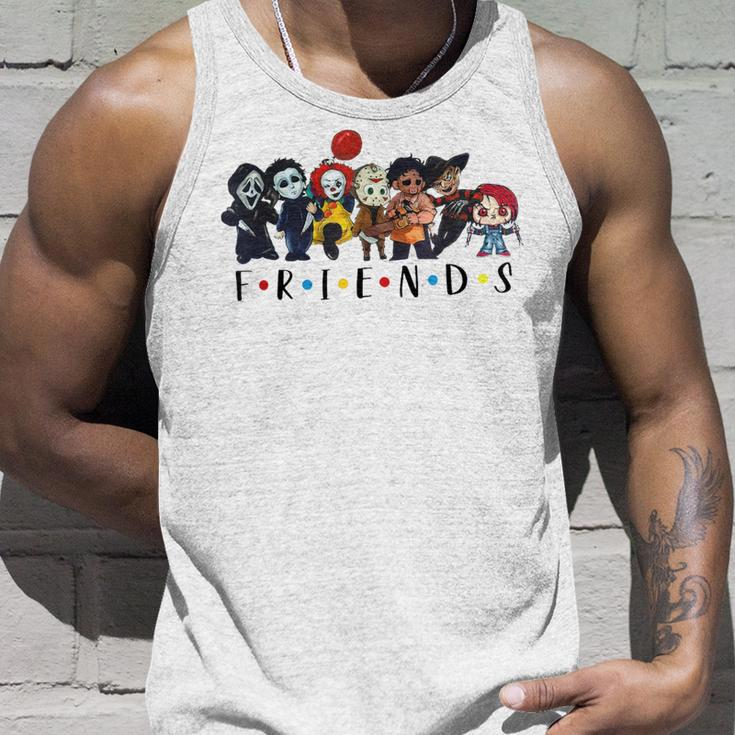 Horror Characters Friends Colors Halloween Tank Top Gifts for Him