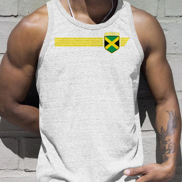 Jamaica Flag Jamaican Vintage Athletic Throwback Souvenir Unisex Tank Top Gifts for Him
