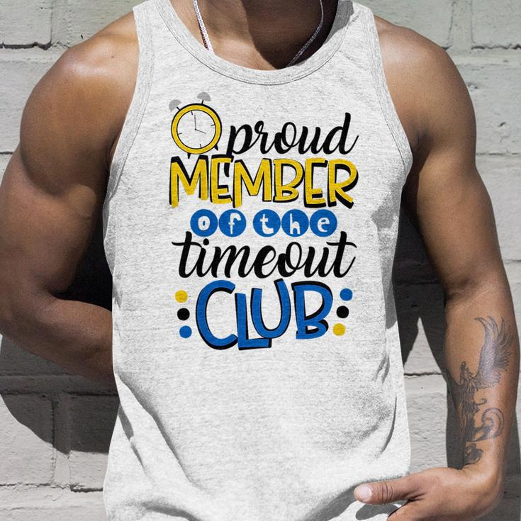 Kids Baby Boy Son Toddler Proud Member Of The Timeout Club Tank Top Gifts for Him