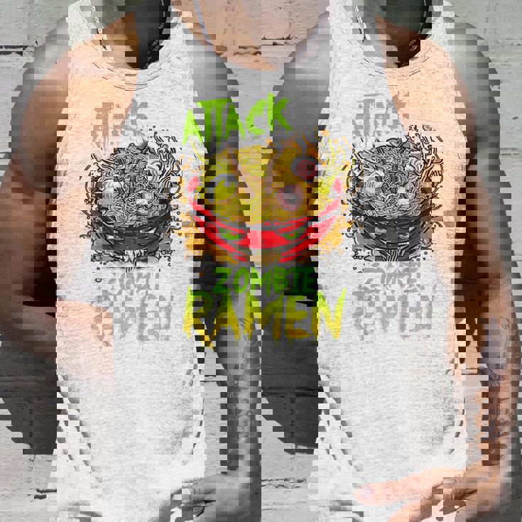 Kids Scary Halloween Zombie Ramen Anime Unisex Tank Top Gifts for Him