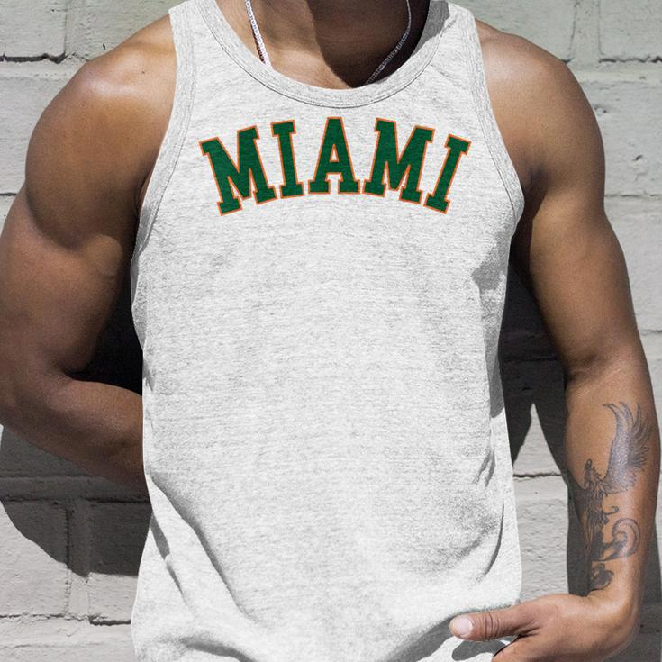 Miami Fl Throwback Sporty Classic Tank Top Gifts for Him