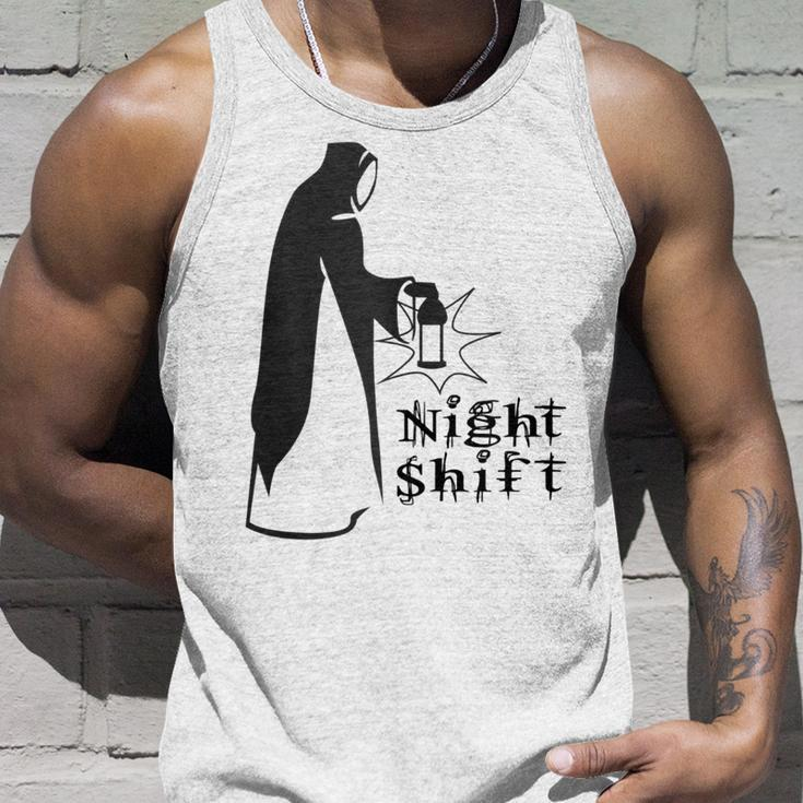 Night Shift Scary Nun Nightshift Worker Unisex Tank Top Gifts for Him