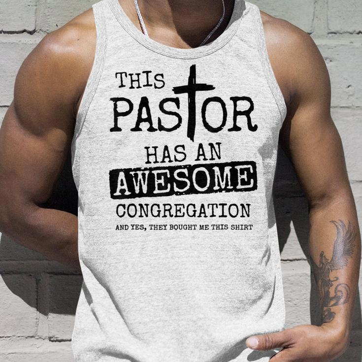 This Pastor Has An Awesome Congregation Tank Top Gifts for Him