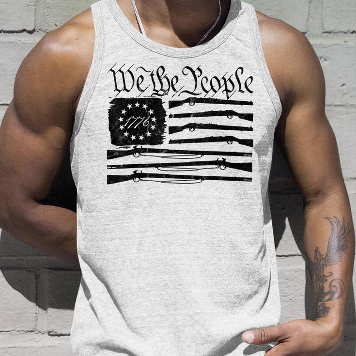 We The People Gun Rights American Flag 4Th Of July Patriotic Tank Top Gifts for Him