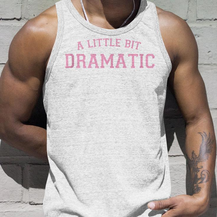 Pink Preppy Aesthetic Cute Sassy Y2k A Little Bit Dramatic Tank Top Gifts for Him