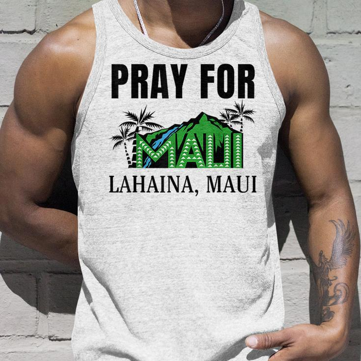 Pray For Lahaina Maui Hawaii Strong Wildfire Support Apparel Tank Top Gifts for Him