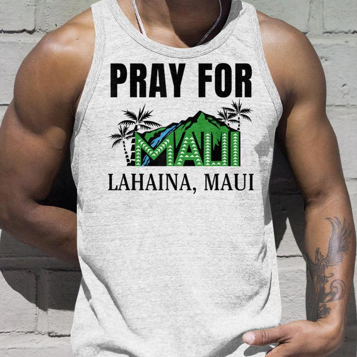 Pray For Lahaina Maui Hawaii Strong Wildfire Support Tank Top Gifts for Him