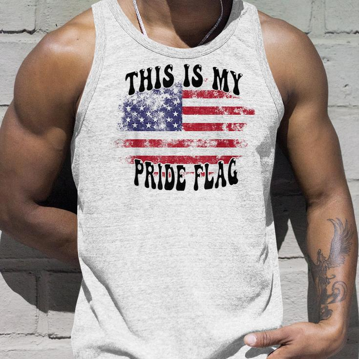 This Is My Pride Flag Usa American Patriotic Patriotic Tank Top Gifts for Him