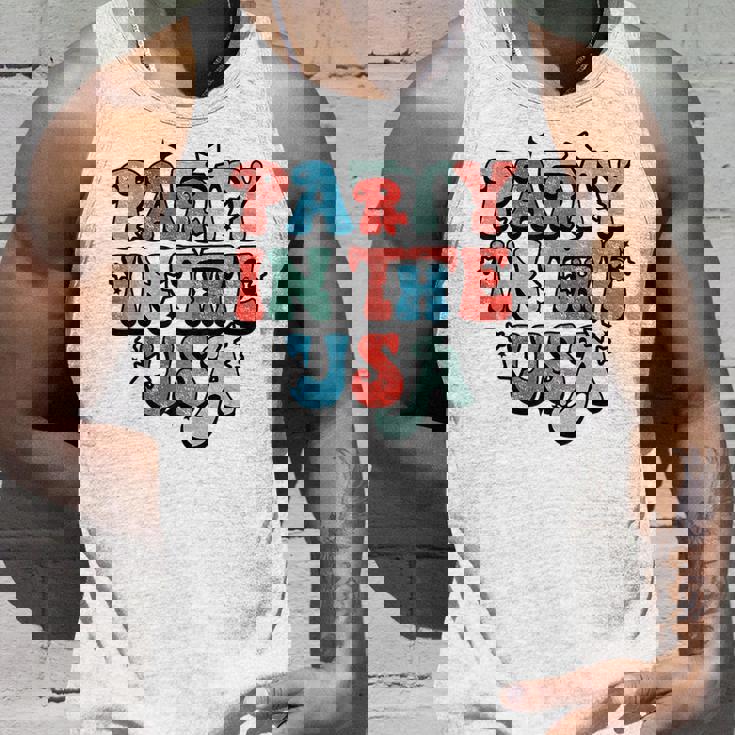 Retro Party In The Usa 4Th Of July America Fourth Of July Usa Tank Top Gifts for Him