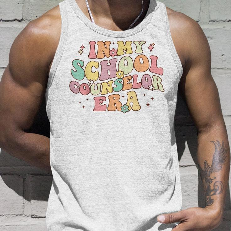 In My School Counselor Era Retro Back To School Counseling Tank Top Gifts for Him
