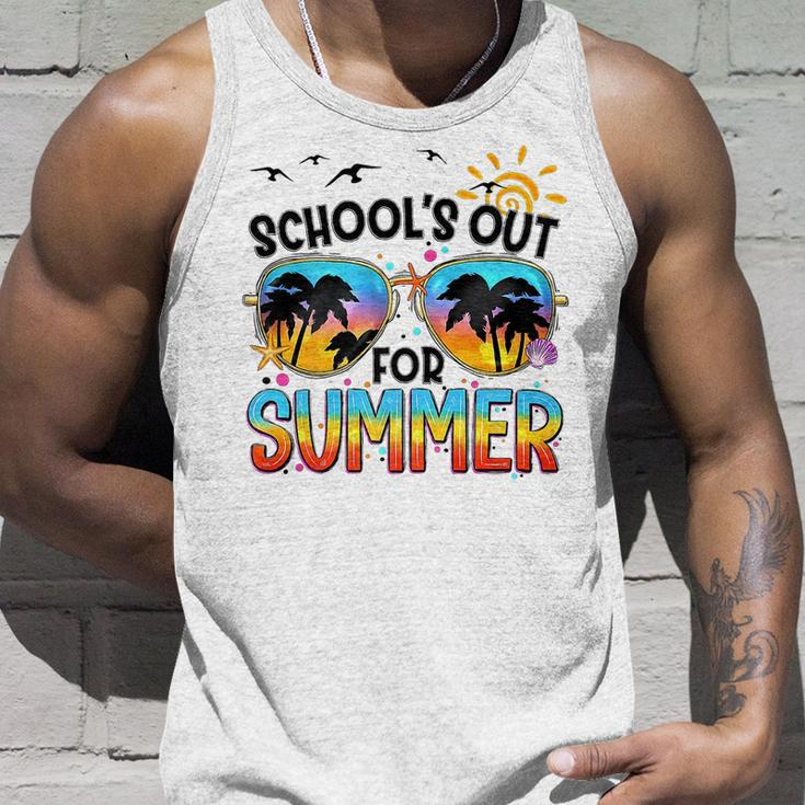 Schools Out For Summer Last Day Of School BeachSummer Unisex Tank Top Gifts for Him