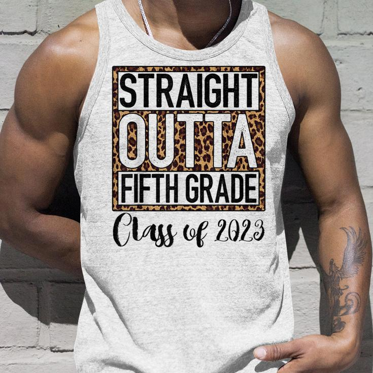 Straight Outta Fifth Grade Graduation 2023 Class 5Th Grade Unisex Tank Top Gifts for Him
