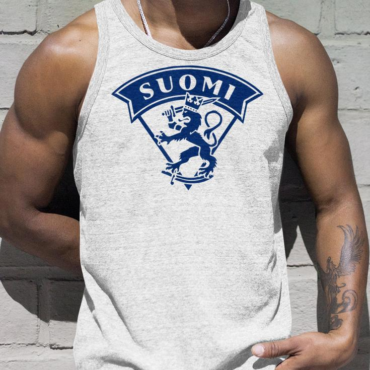 Suomi Finland Finnish Travel Gift Souvenir Gift For Women Unisex Tank Top Gifts for Him