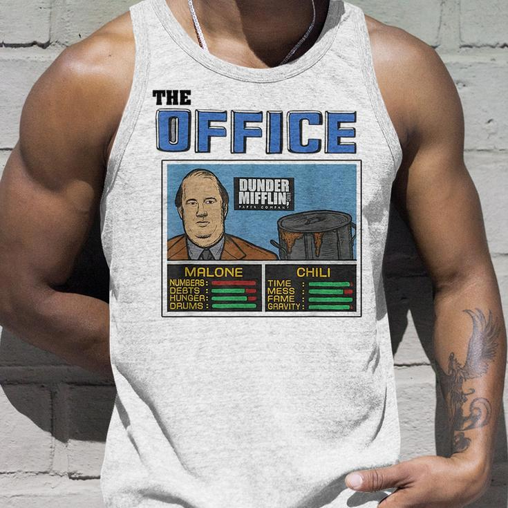 Theofficejamkevinandchilitheofficemaloneandchili Unisex Tank Top Gifts for Him