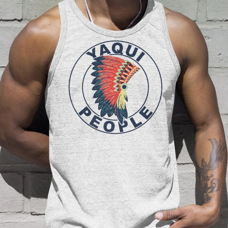 Yaqui Pride Headdress Proud Native American Yaqui Tribe Unisex Tank Top Gifts for Him