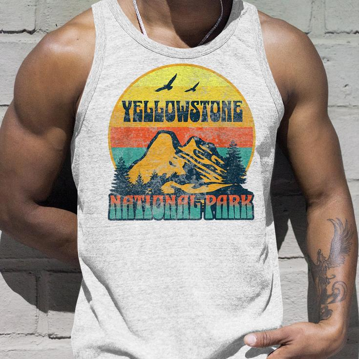 Yellowstone National Park Wyoming Nature Hiking Outdoors Unisex Tank Top Gifts for Him