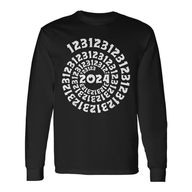 123123 New Years Eve Happy New Year 2024 Long Sleeve T-Shirt