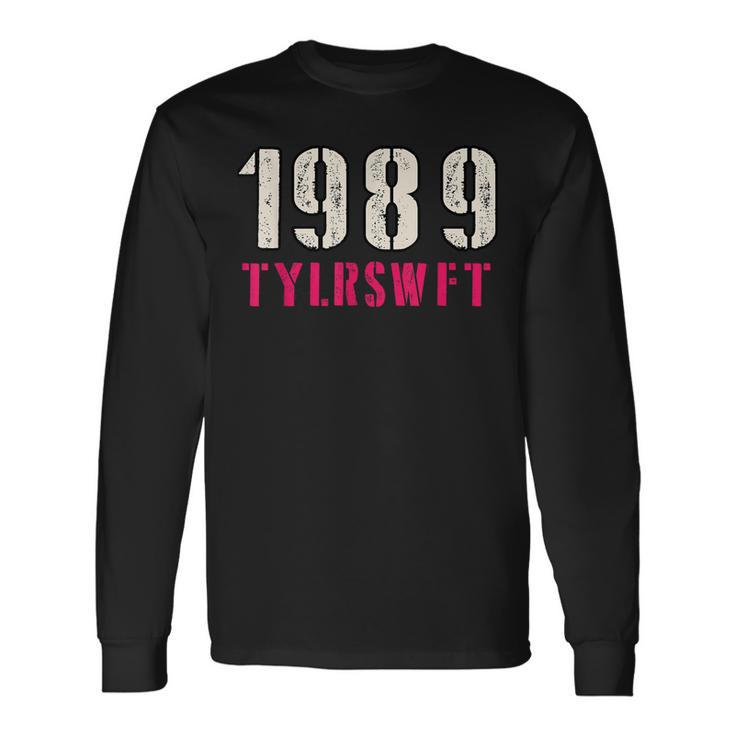 1989 Rose Vintage Style Tylrswft Long Sleeve T-Shirt T-Shirt