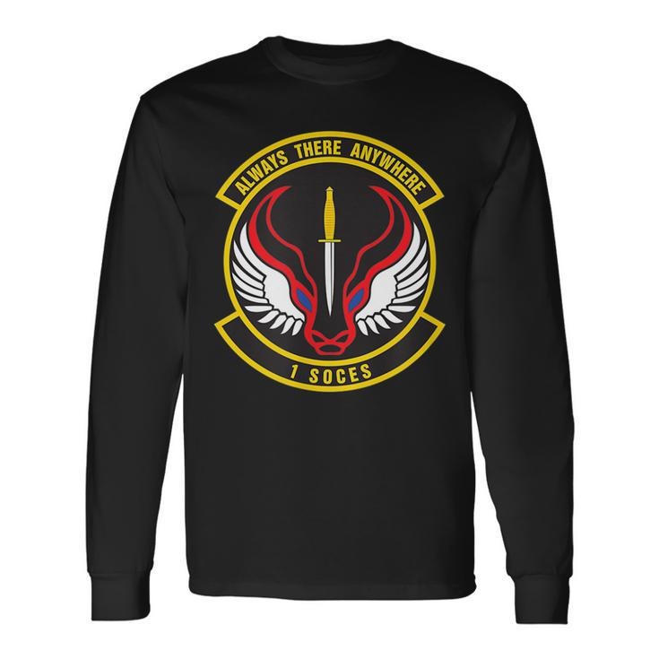 1St Special Operations Civil Engineer Squadron Soces Long Sleeve T-Shirt