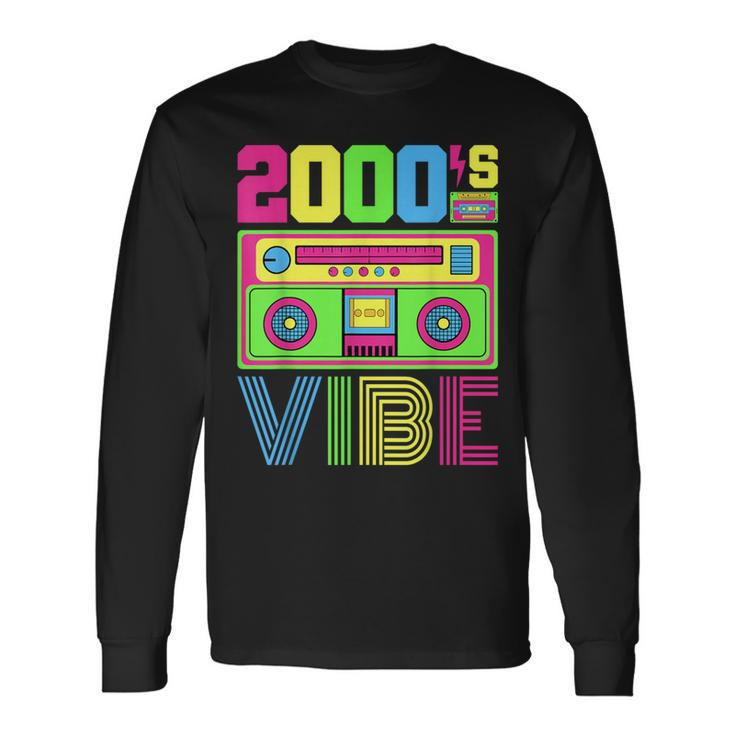 2000'S Vibe Outfit 2000S Hip Hop Costume Early 2000S Fashion Long Sleeve T-Shirt
