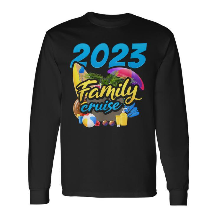 2023 Cruise Vacation Matching Trip Cruising Ship Long Sleeve T-Shirt