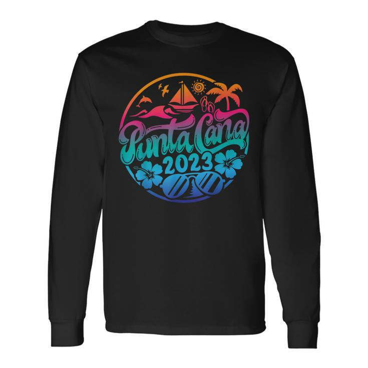 2023 Punta Cana Family Vacation Beach Matching Group Long Sleeve Gifts ideas