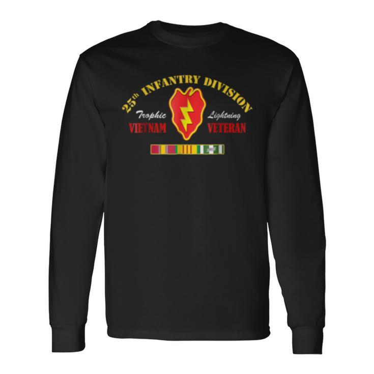 25Th Infantry Division Vietnam Veteran Long Sleeve T-Shirt