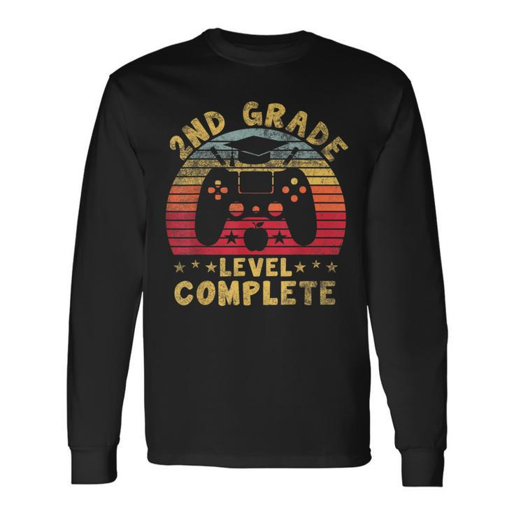 2Nd Grade Level Complete Class Of 2023 Graduation Long Sleeve T-Shirt T-Shirt