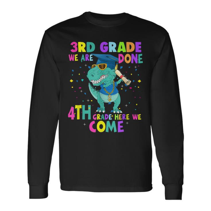3Rd Grade Graduation Magical Dinosaur Long Sleeve T-Shirt T-Shirt Gifts ideas