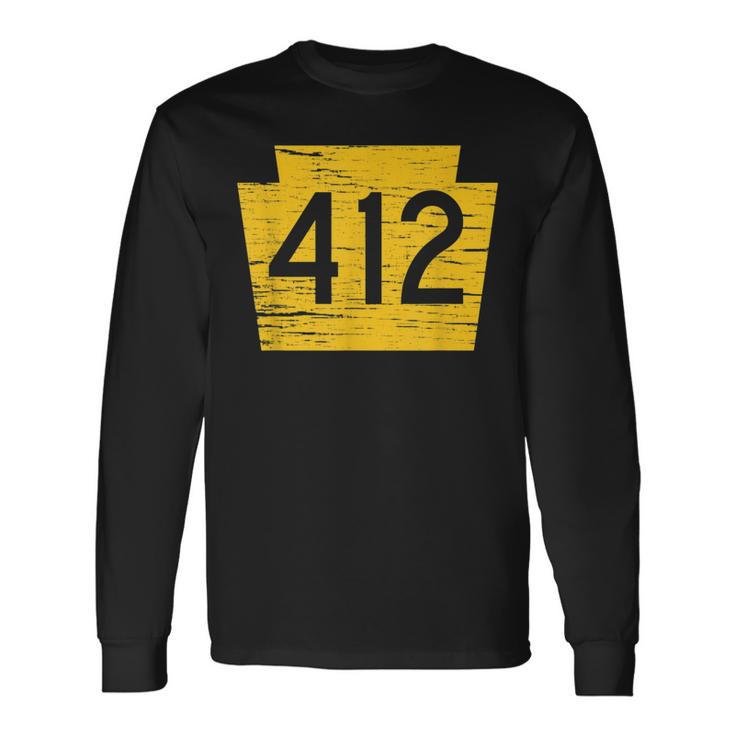 Pittsburgh Tshirt 412 City Skyline Yellow Pittsburgh T-Shirt