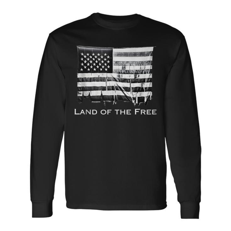 4Th Of July America Land Of The Free Long Sleeve T-Shirt