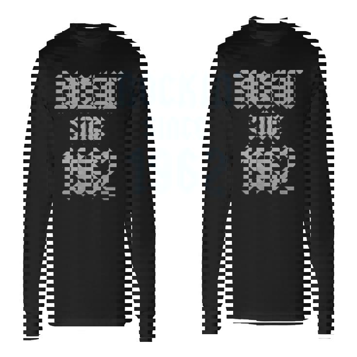 61 Year Old Classic Rock 1962 61St Birthday Long Sleeve T-Shirt