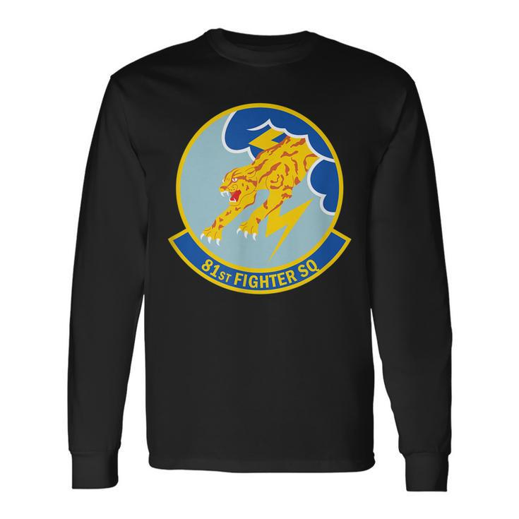 81St Fighter Squadron Long Sleeve T-Shirt