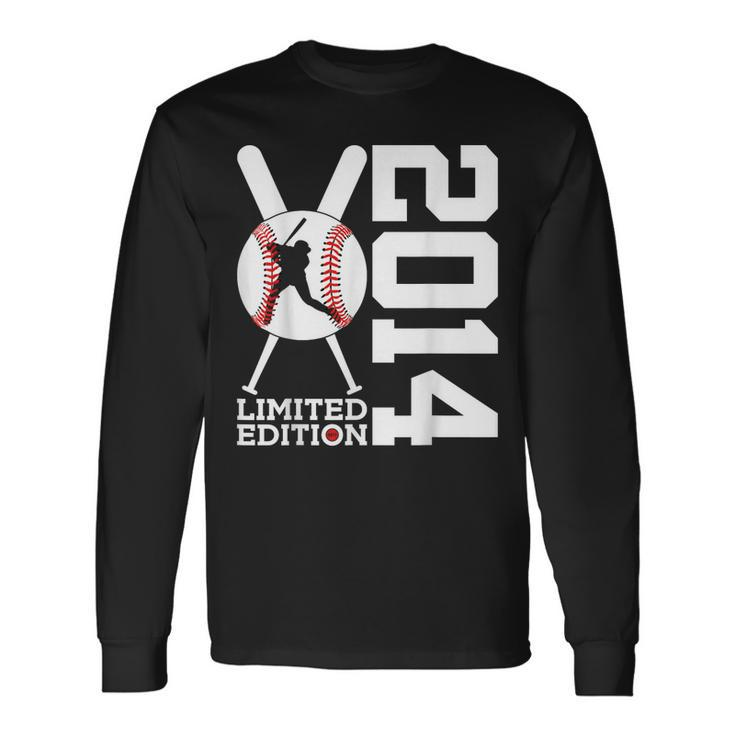 9Th Birthday Baseball Limited Edition 2014 Long Sleeve T-Shirt Gifts ideas