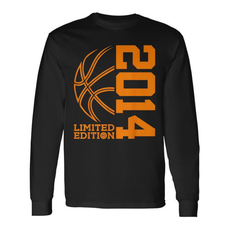 9Th Birthday Basketball Limited Edition 2014 Basketball Long Sleeve T-Shirt T-Shirt