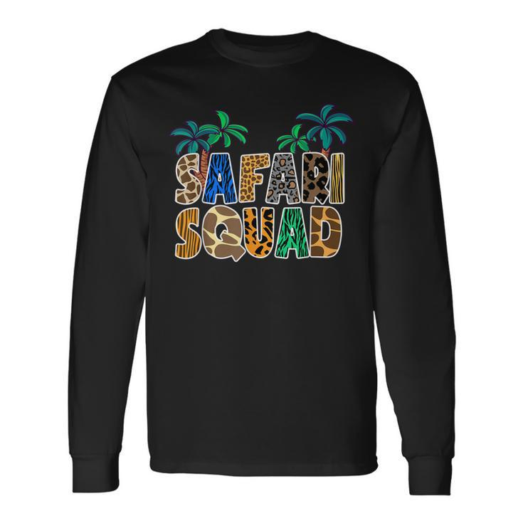 Africa Summer Vacation Trip Safari Squad Long Sleeve T-Shirt T-Shirt