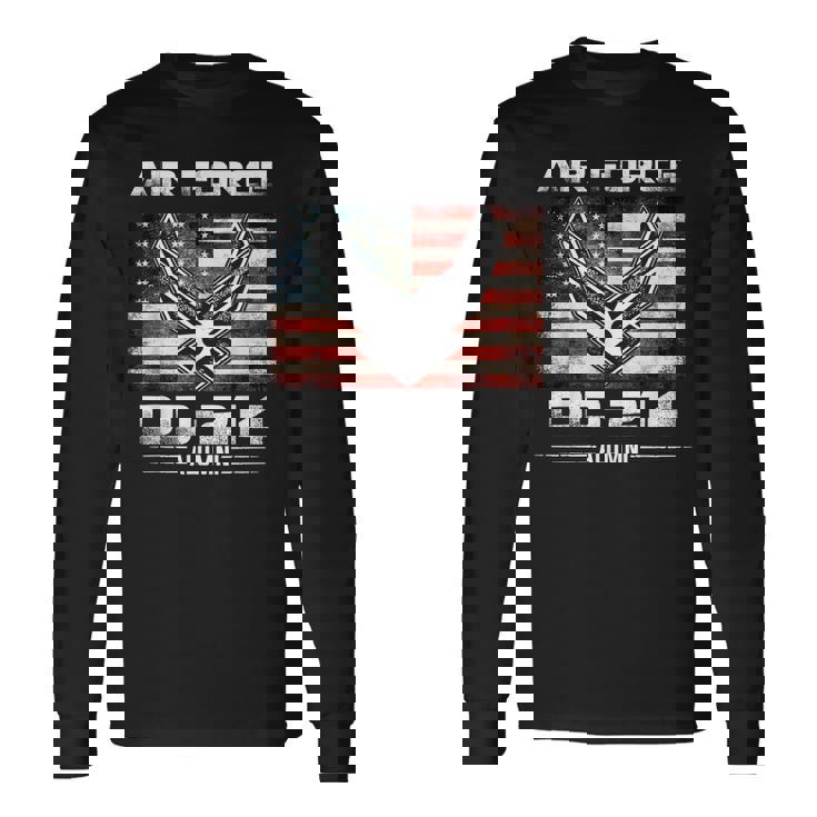 Air Force Alumni Dd-214 Vintage American Flag T-Shirt Air Force Alumni Dd-214 Vintage American Flag T-Shirt