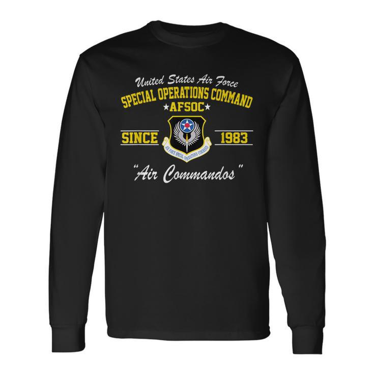 Air Force Special Operations Command Afsoc Long Sleeve T-Shirt T-Shirt