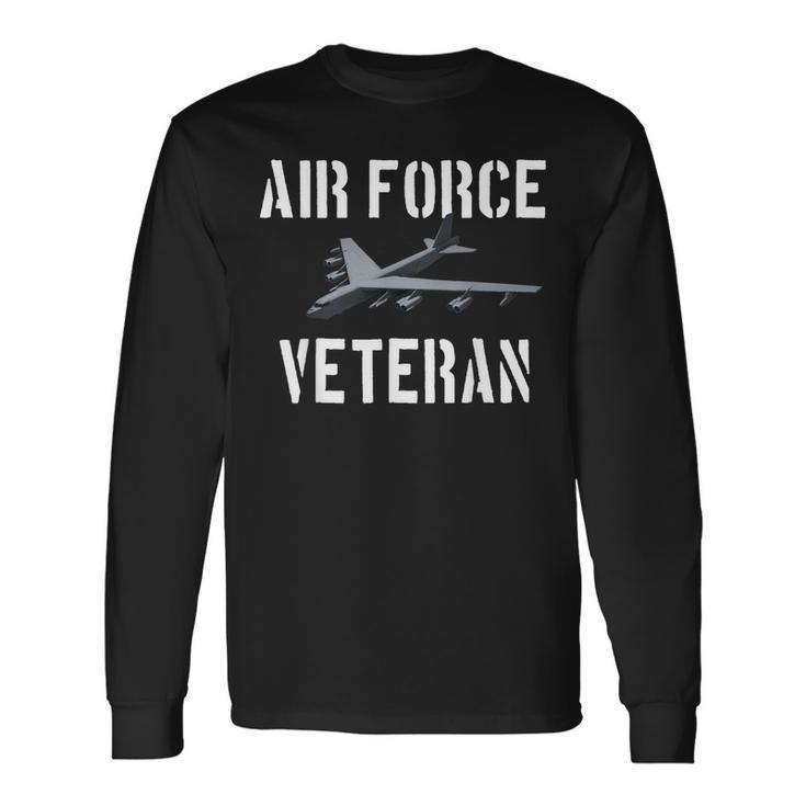 Air Force Veteran Stratofortress Long Sleeve T-Shirt T-Shirt