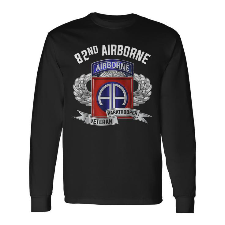 Airborne Veteran Paratrooper Army Military Soldier Long Sleeve T-Shirt T-Shirt