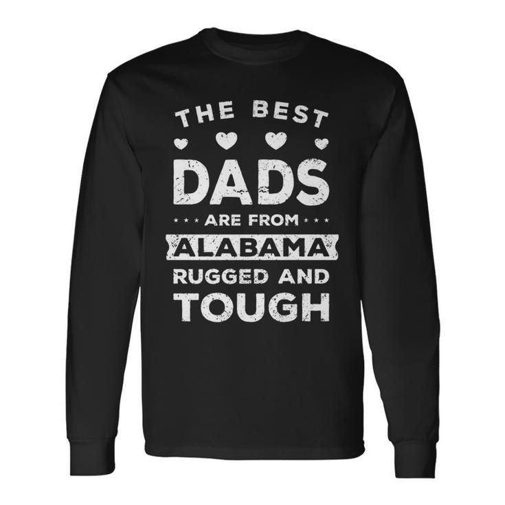 Alabama Dad Saying Long Sleeve T-Shirt T-Shirt