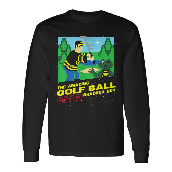 The Amazing Golf Ball Tap-A-Roo Whacker Guy Long Sleeve