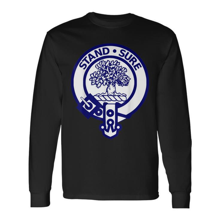 Anderson Clan Name Crest Shield Long Sleeve T-Shirt