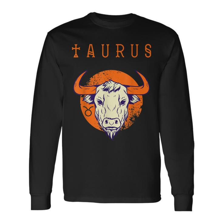 April May Taurus Astrological Sign Bull Zodiac Birthday Long Sleeve T-Shirt T-Shirt