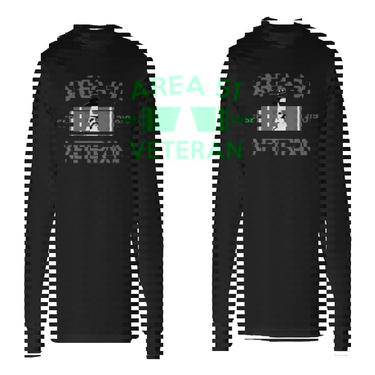 Area 51 Veteran Vintage Storm Area 51 Long Sleeve T-Shirt T-Shirt