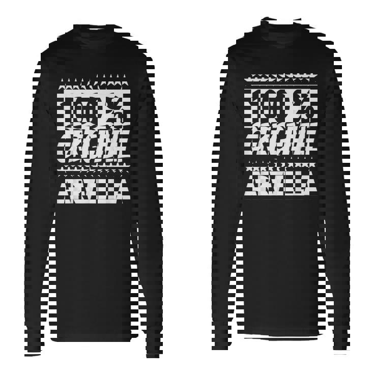 Arvilla First Name Long Sleeve T-Shirt