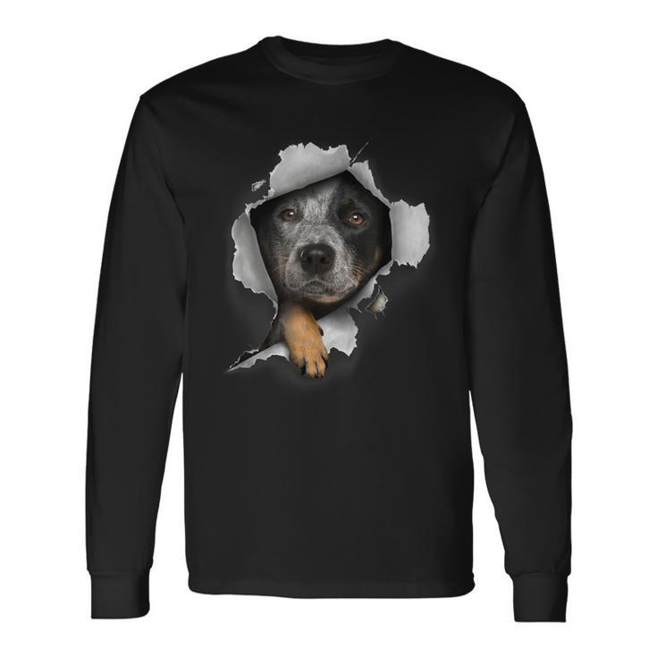Australian Cattle Dog Dog Owner Dog Lover Dog Long Sleeve T-Shirt
