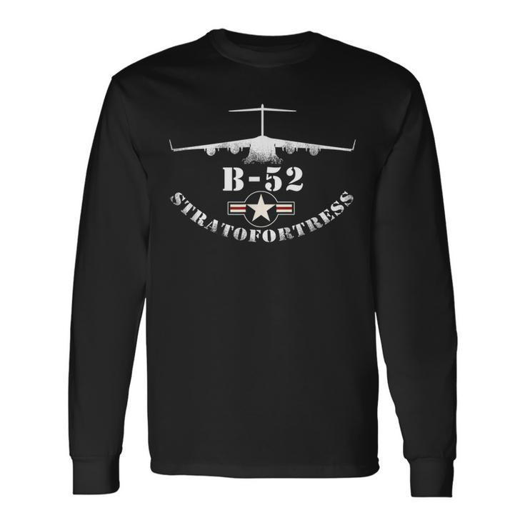 B52 Stratofortress Us Bomber Air Force Long Sleeve T-Shirt T-Shirt